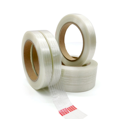 High Adhesion Fiberglass Filament Reinforced Tape For Packing 2inch X 60yards