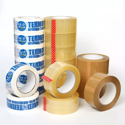 100m 48mm Customized Logo Carton Box Opp Packaging Tape Printed Bopp Carton Sealing Packing Tape